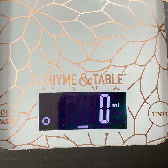 Thyme & Table Luxe Collection Digital Scale New in Box - Picture 13 of 14
